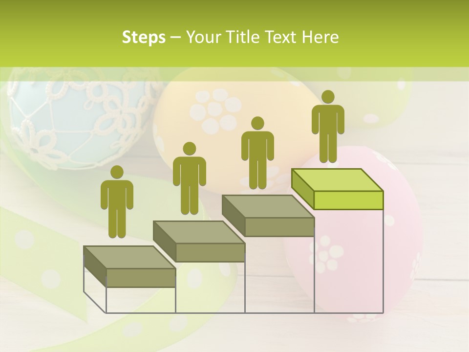 Easter Easter Eggs Wood PowerPoint Template