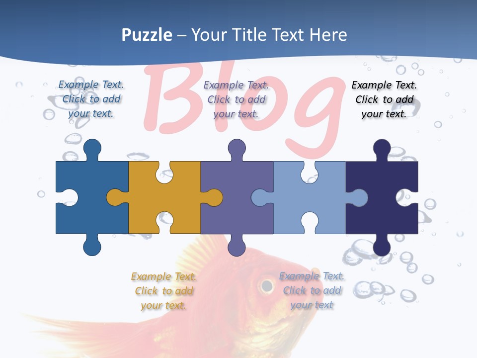 Opinion Concept Blogging PowerPoint Template