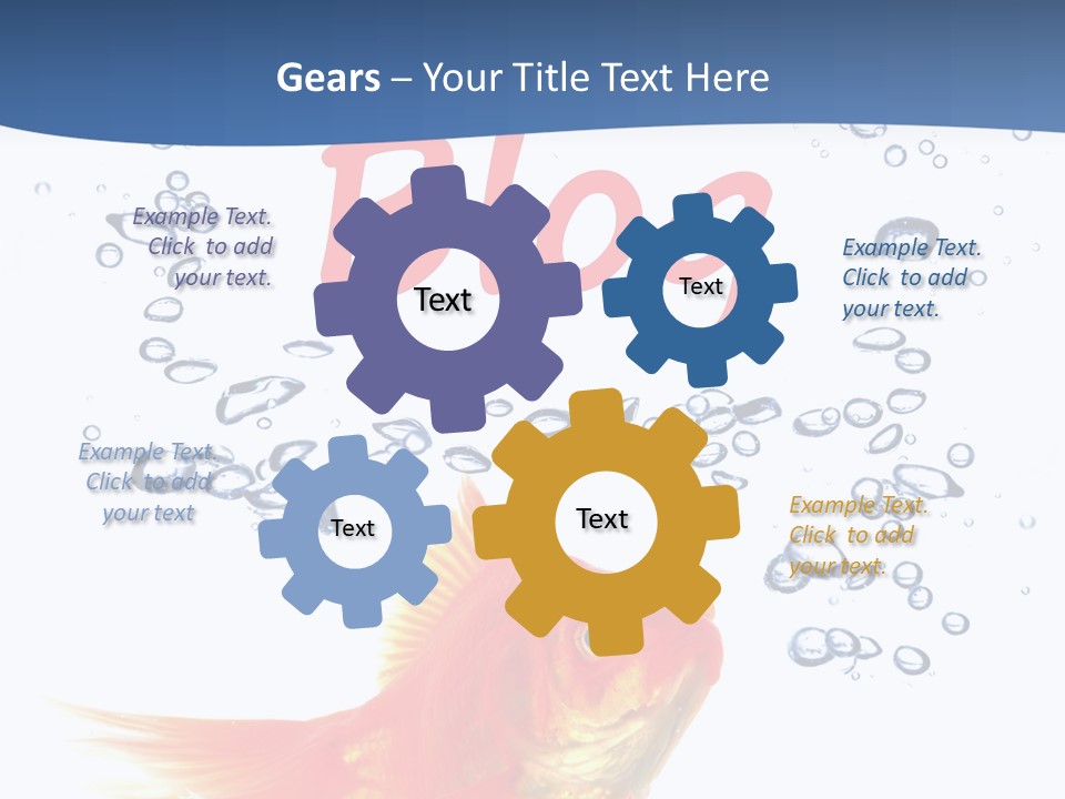 Opinion Concept Blogging PowerPoint Template