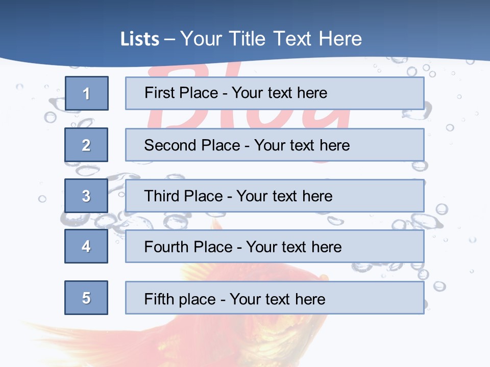 Opinion Concept Blogging PowerPoint Template