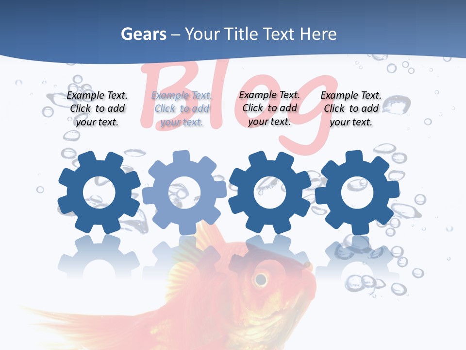 Opinion Concept Blogging PowerPoint Template