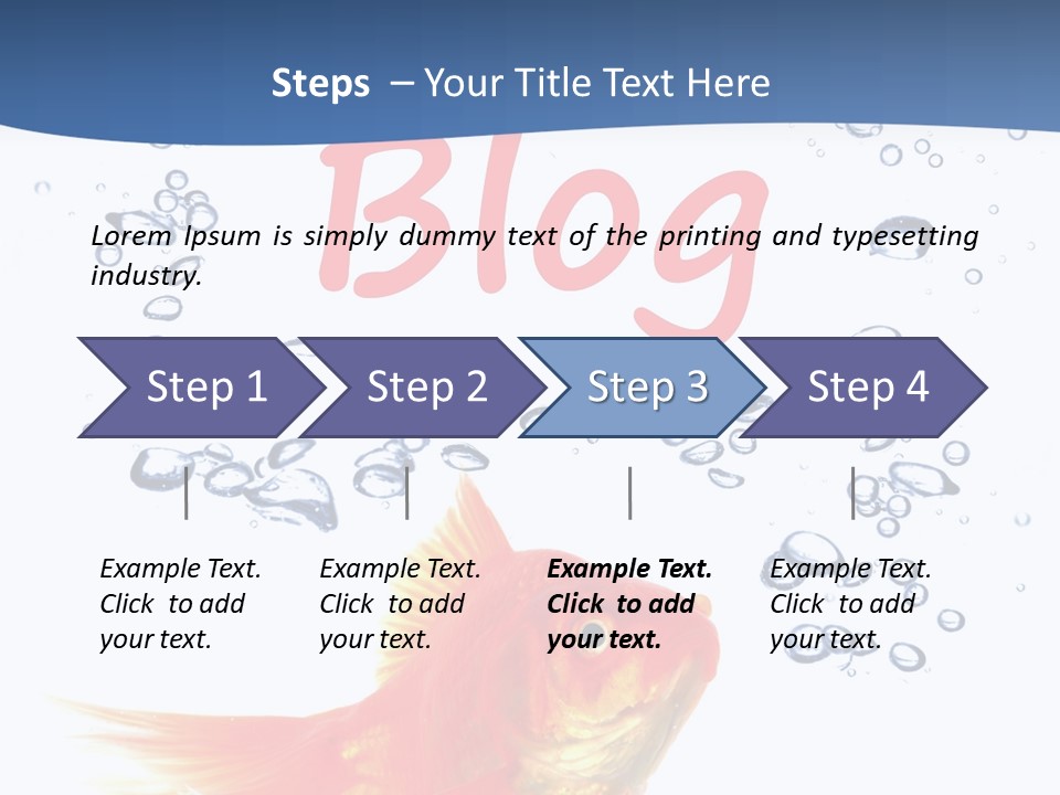 Opinion Concept Blogging PowerPoint Template