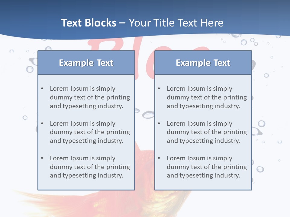 Opinion Concept Blogging PowerPoint Template