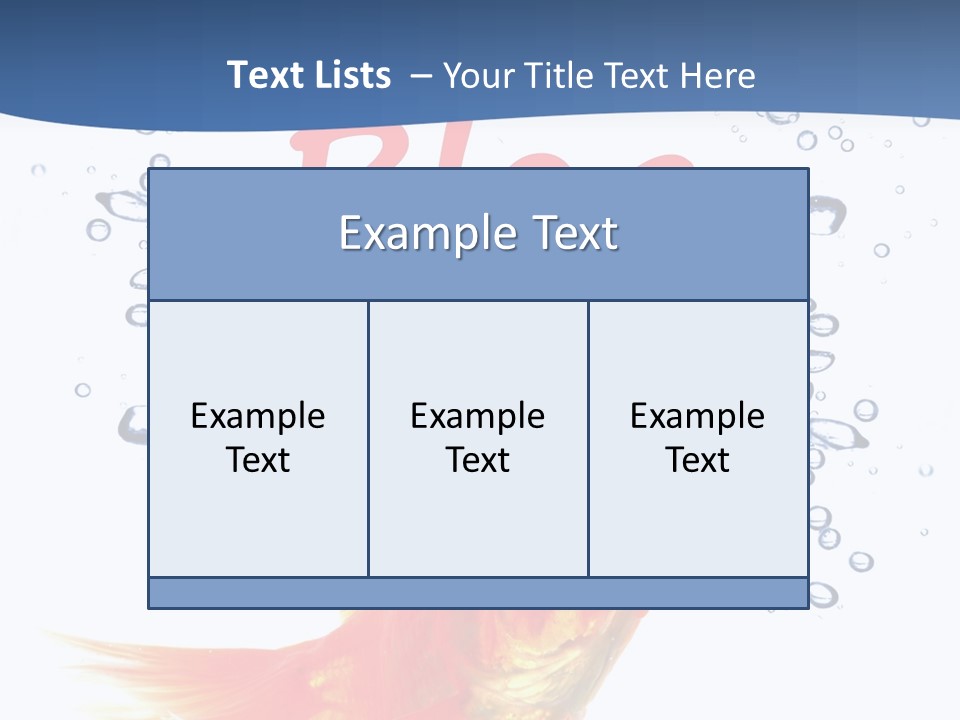 Opinion Concept Blogging PowerPoint Template