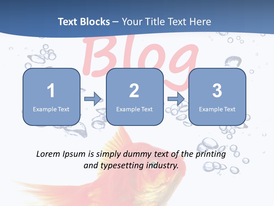 Opinion Concept Blogging PowerPoint Template