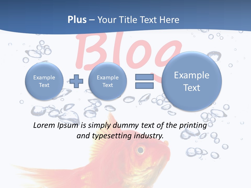 Opinion Concept Blogging PowerPoint Template
