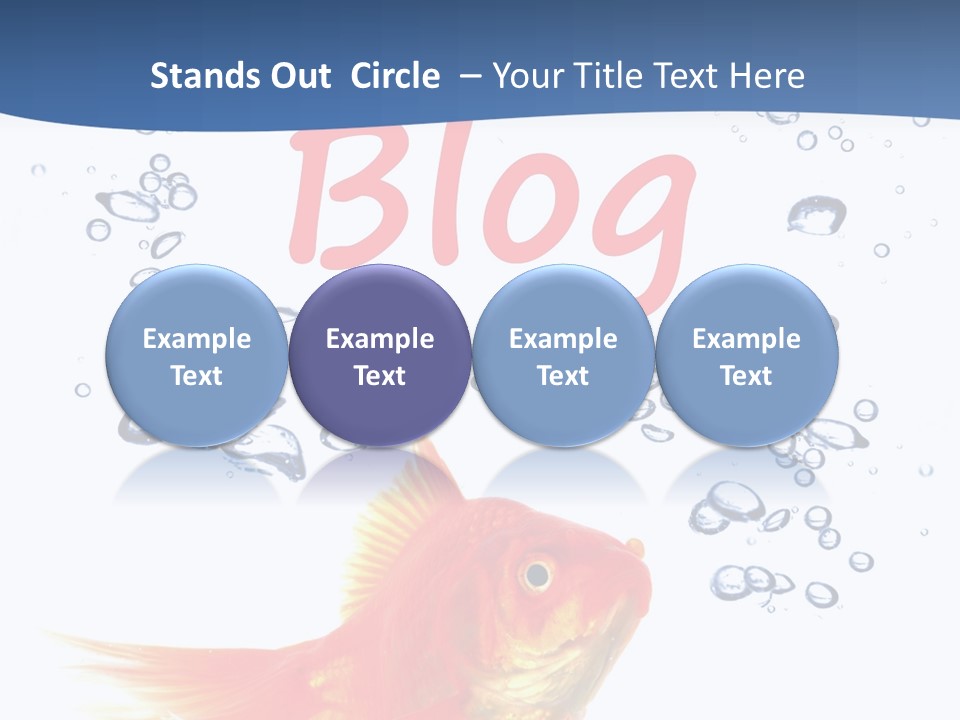 Opinion Concept Blogging PowerPoint Template