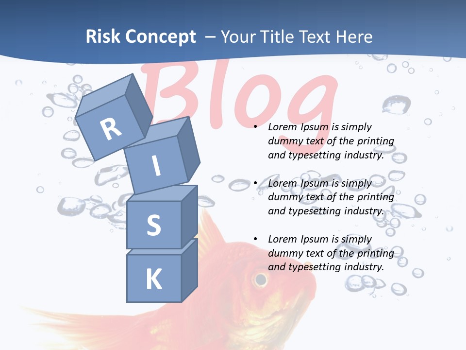 Opinion Concept Blogging PowerPoint Template