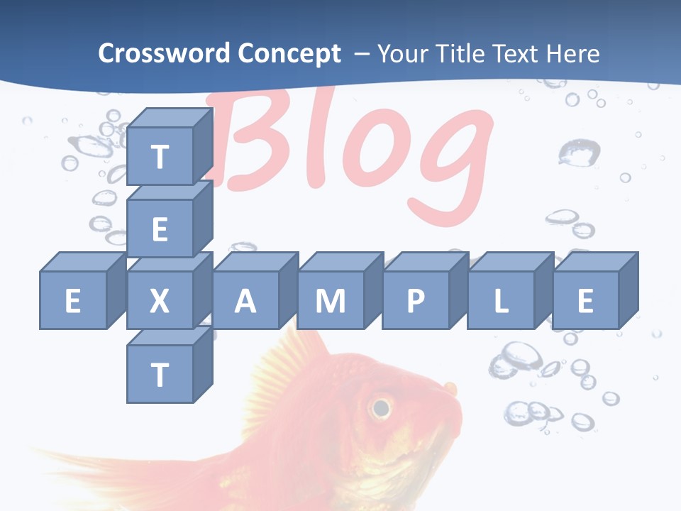 Opinion Concept Blogging PowerPoint Template