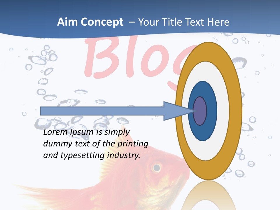 Opinion Concept Blogging PowerPoint Template