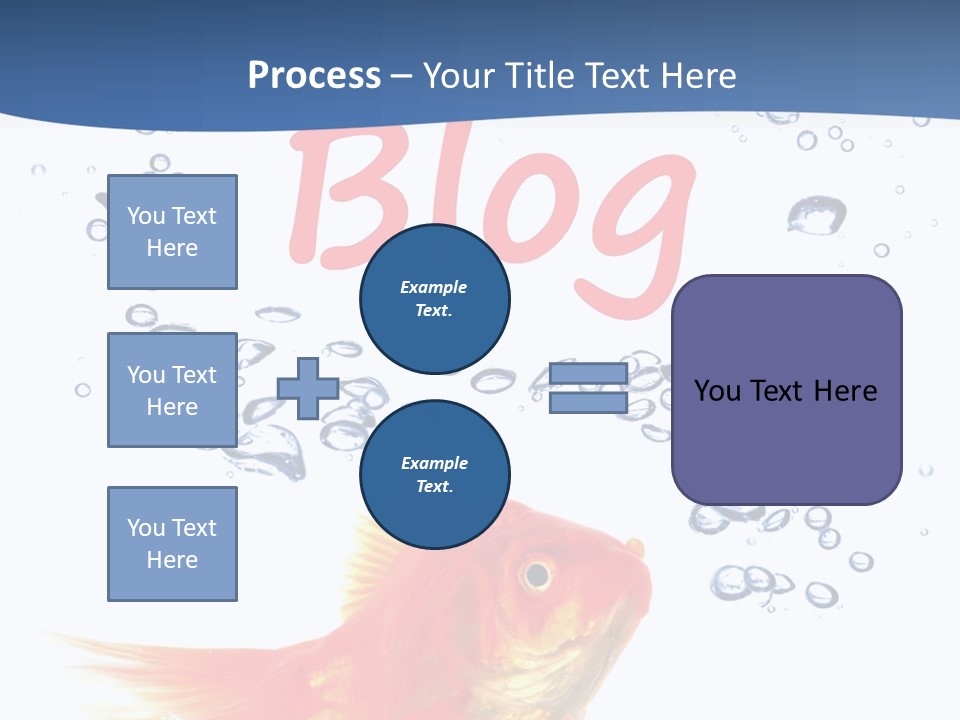 Opinion Concept Blogging PowerPoint Template