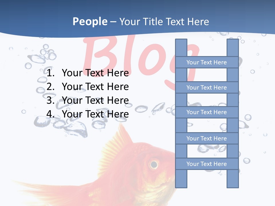 Opinion Concept Blogging PowerPoint Template