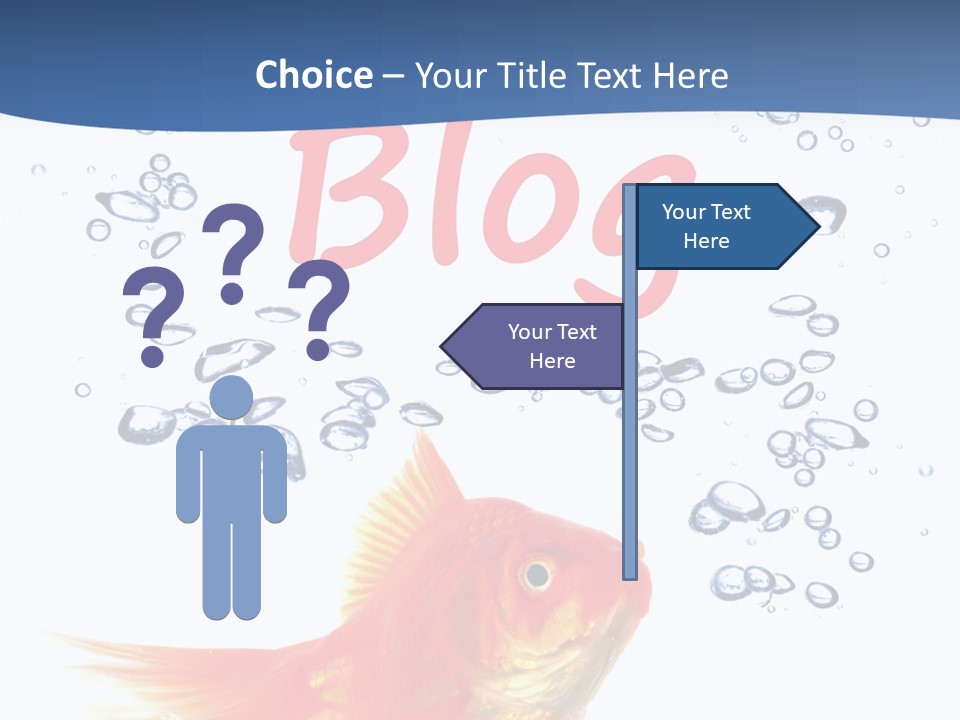 Opinion Concept Blogging PowerPoint Template