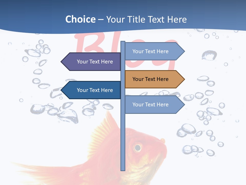 Opinion Concept Blogging PowerPoint Template