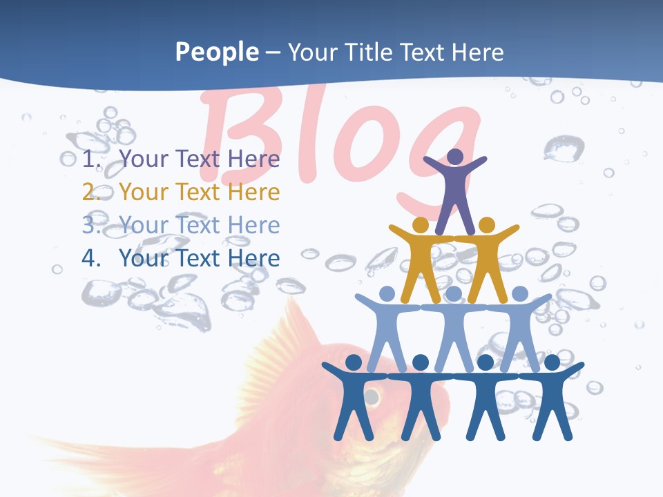 Opinion Concept Blogging PowerPoint Template