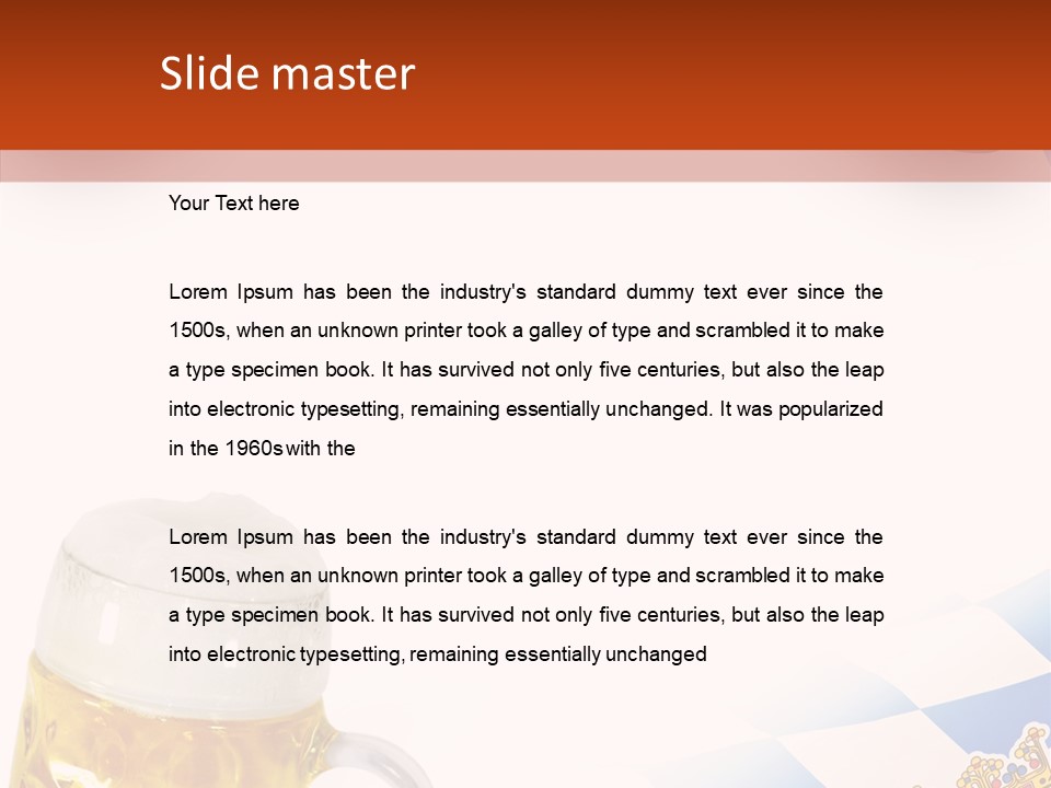Hintergrund Logo Isoliert PowerPoint Template