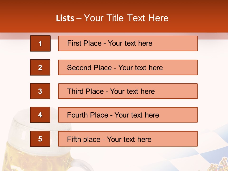 Hintergrund Logo Isoliert PowerPoint Template