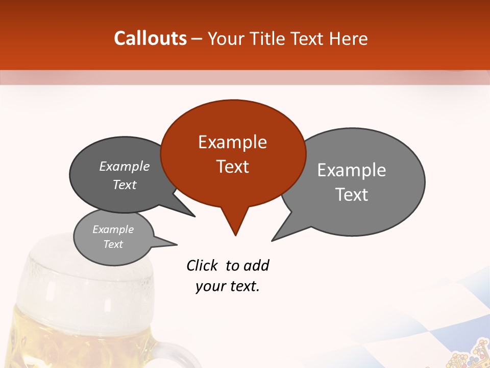 Hintergrund Logo Isoliert PowerPoint Template
