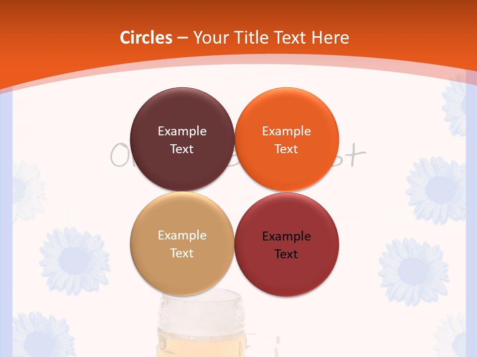 Volksfest Oktober Fahne PowerPoint Template