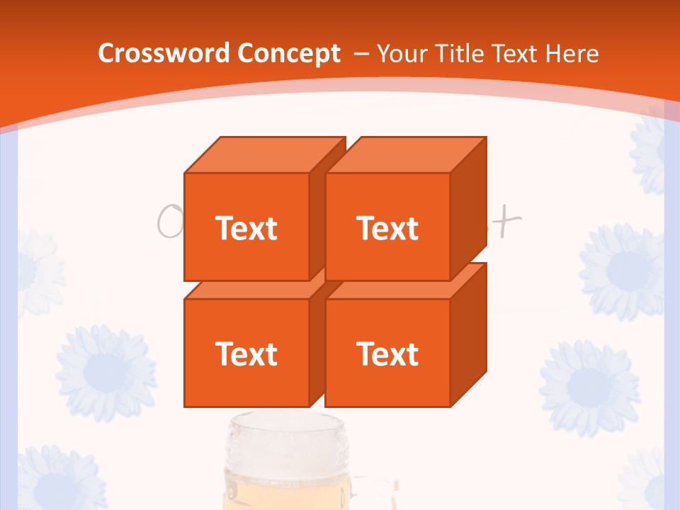 Volksfest Oktober Fahne PowerPoint Template