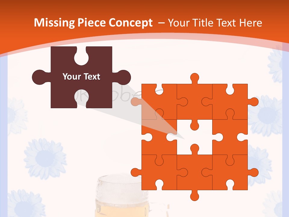 Volksfest Oktober Fahne PowerPoint Template