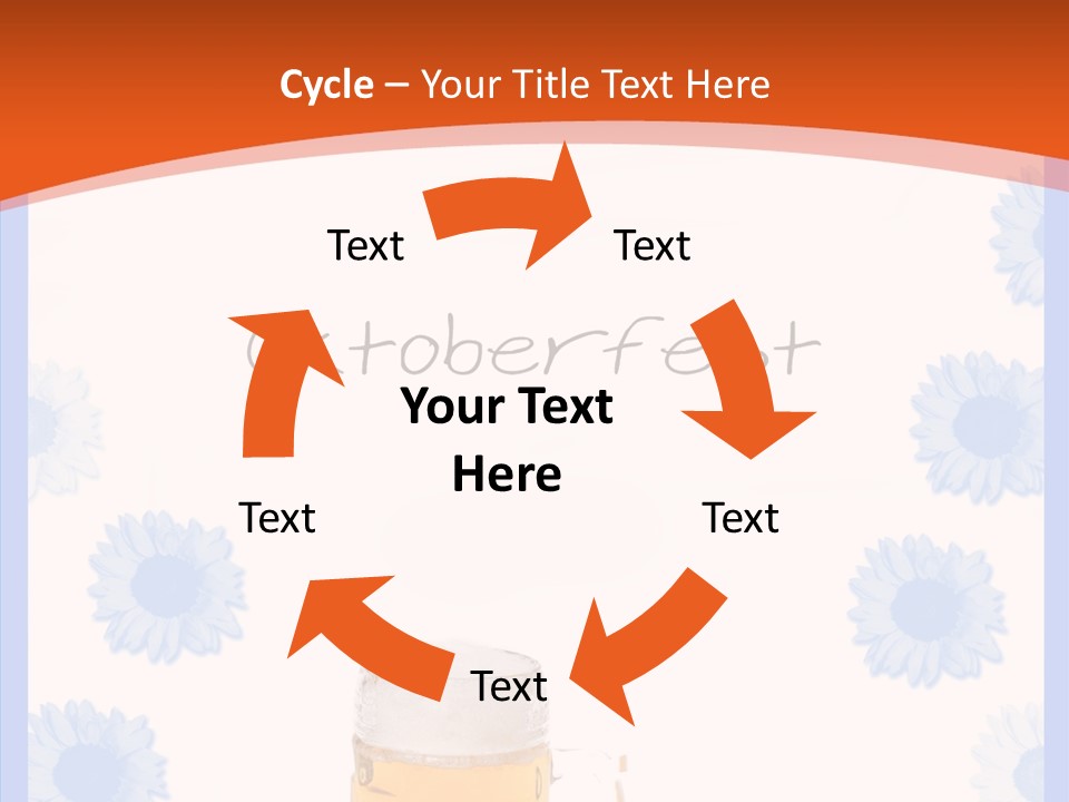 Volksfest Oktober Fahne PowerPoint Template