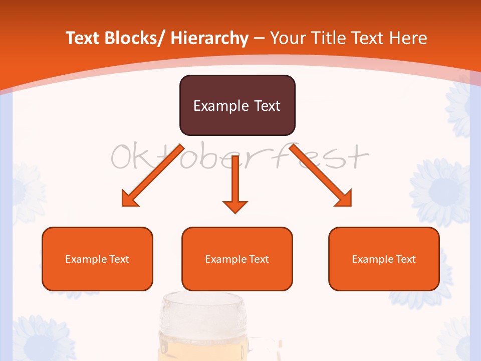 Volksfest Oktober Fahne PowerPoint Template