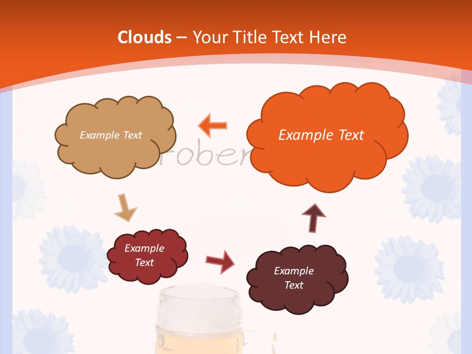 Volksfest Oktober Fahne PowerPoint Template