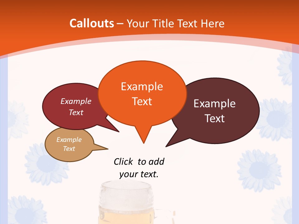 Volksfest Oktober Fahne PowerPoint Template