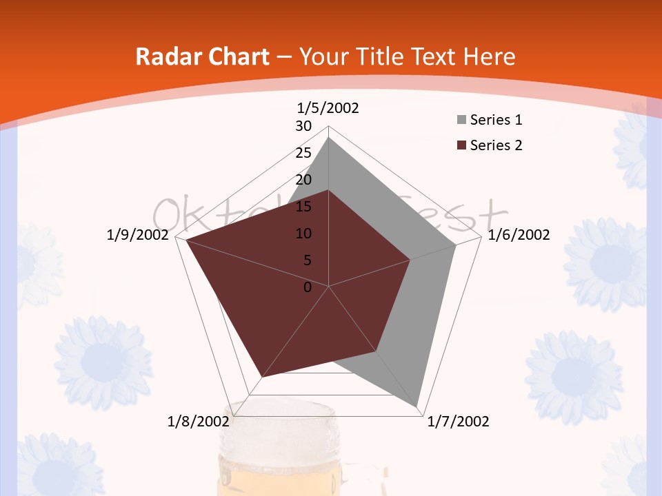 Volksfest Oktober Fahne PowerPoint Template