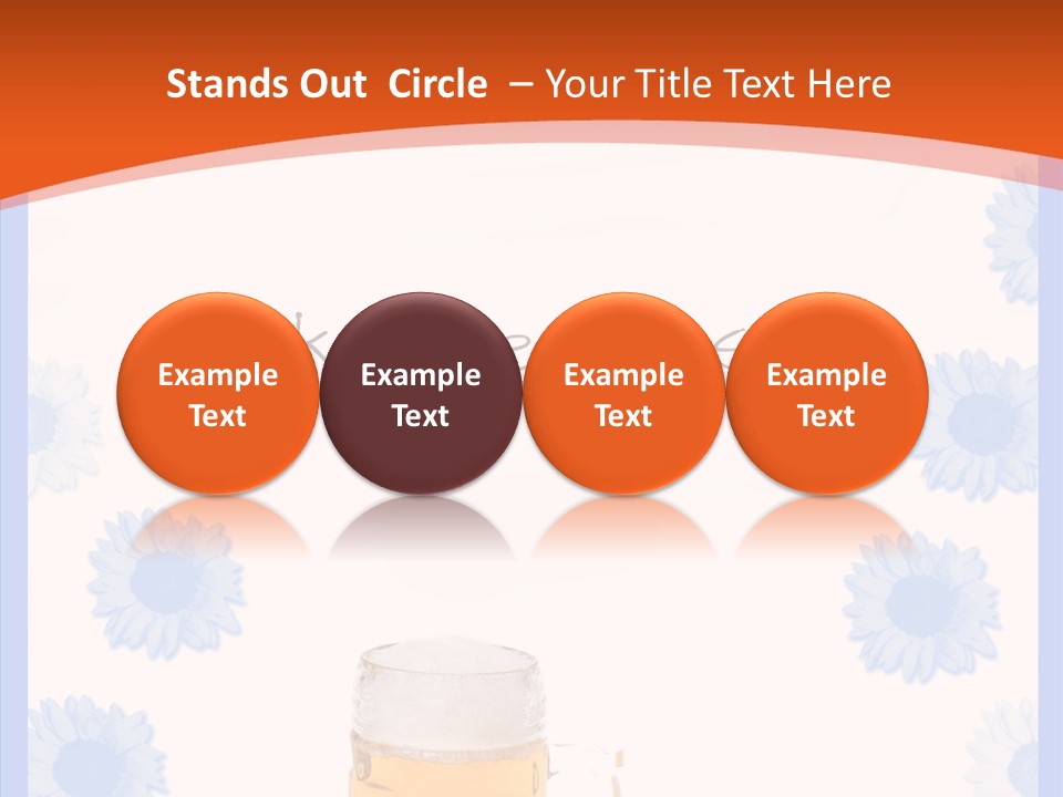 Volksfest Oktober Fahne PowerPoint Template