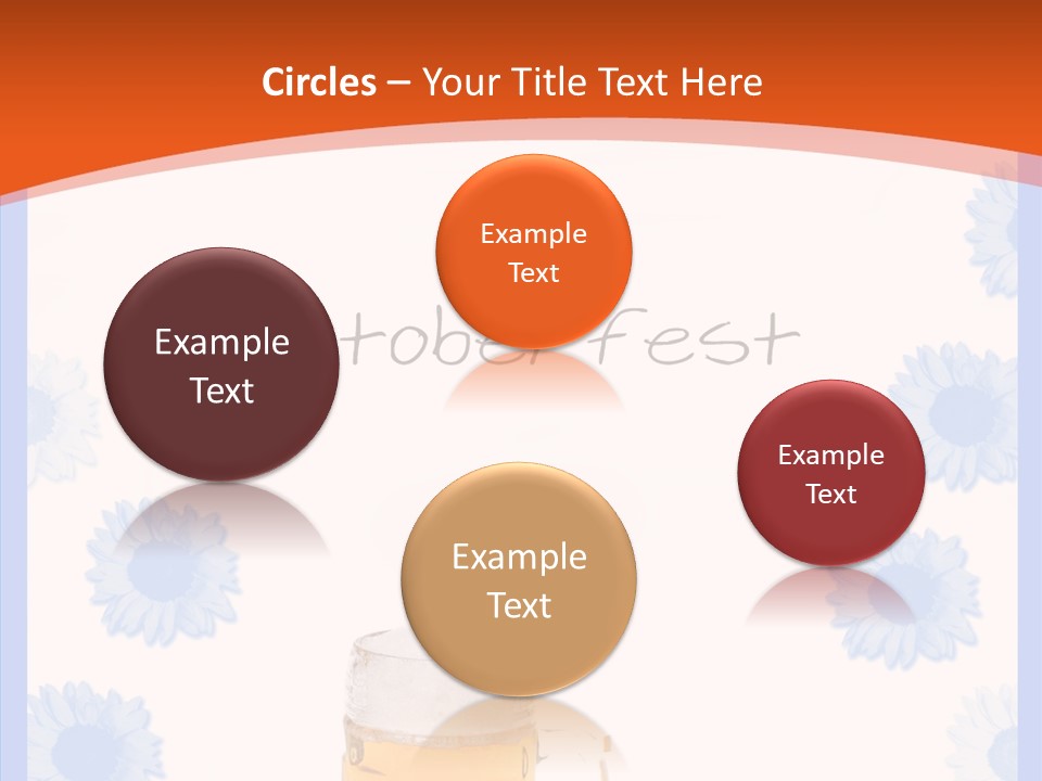 Volksfest Oktober Fahne PowerPoint Template