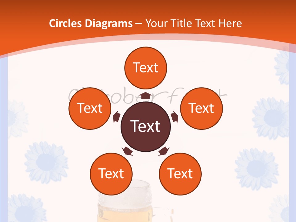 Volksfest Oktober Fahne PowerPoint Template