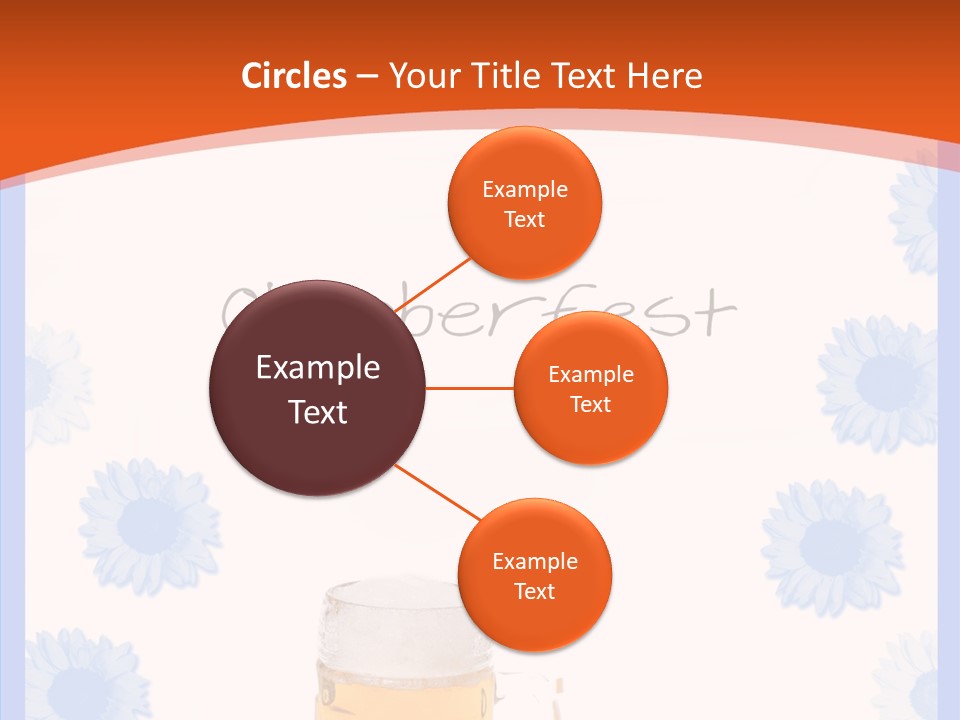 Volksfest Oktober Fahne PowerPoint Template