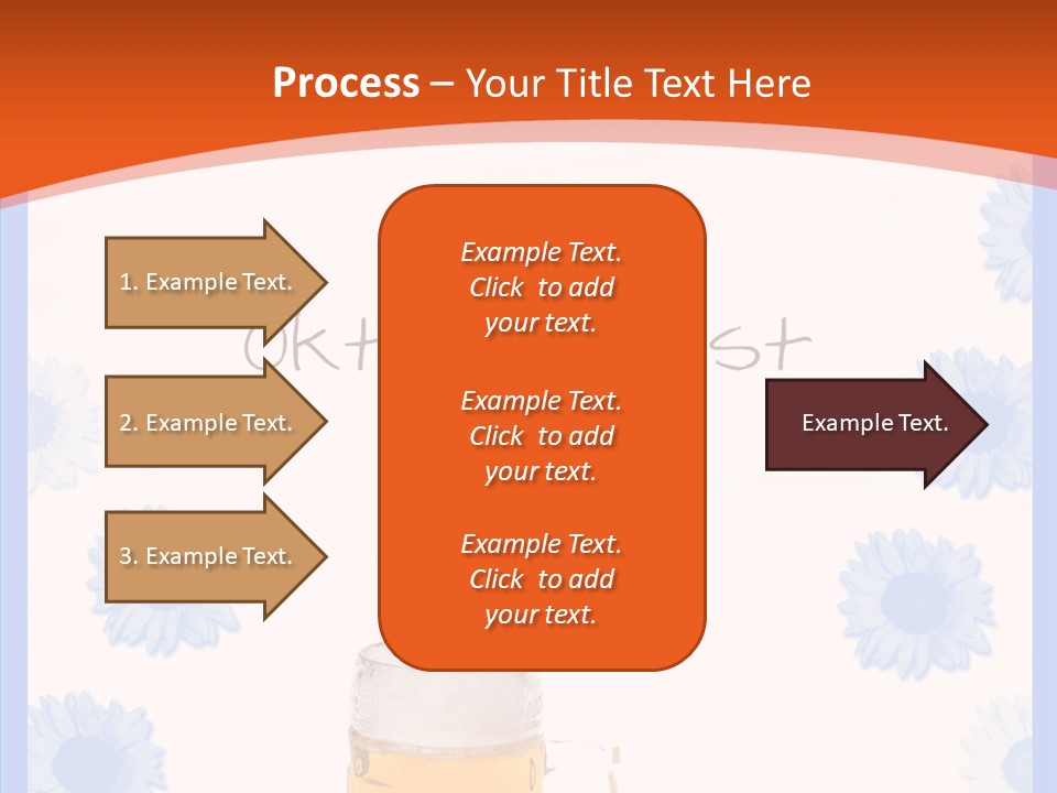 Volksfest Oktober Fahne PowerPoint Template