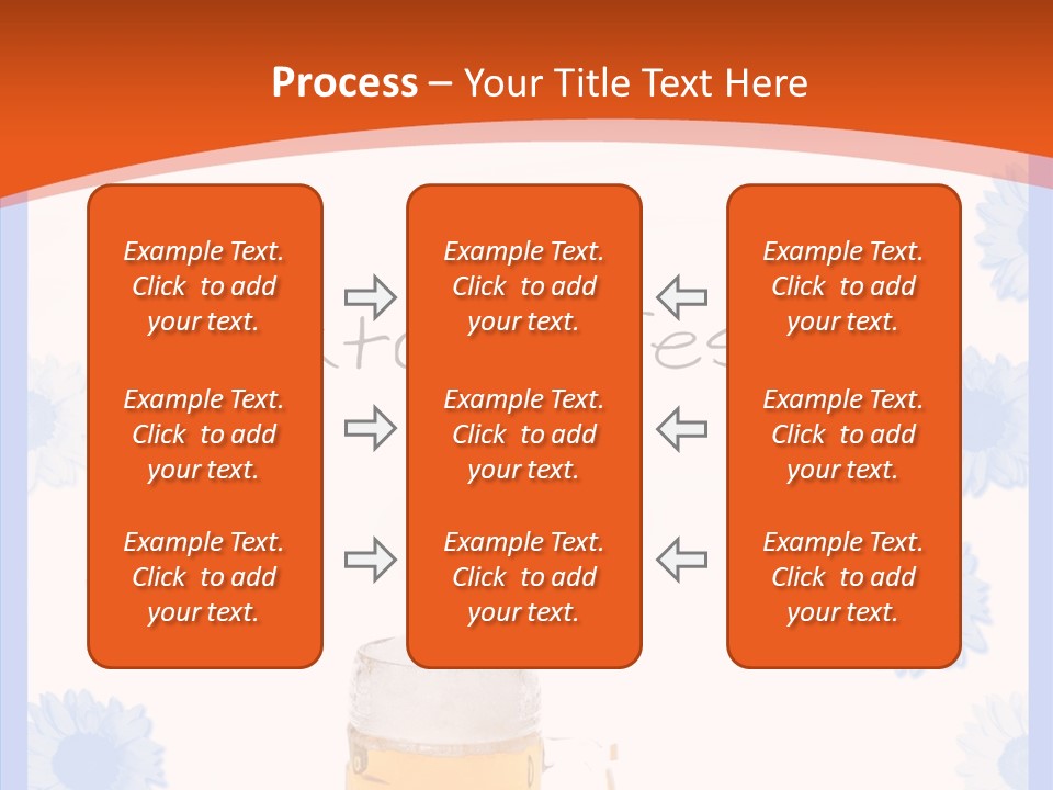 Volksfest Oktober Fahne PowerPoint Template