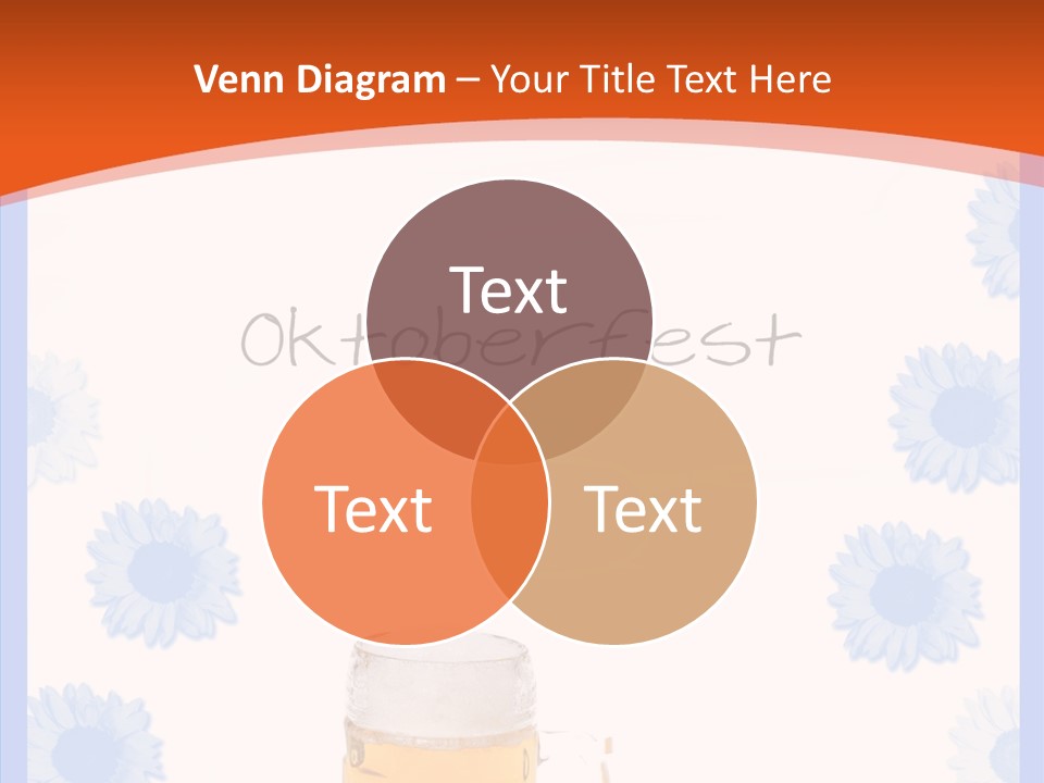 Volksfest Oktober Fahne PowerPoint Template