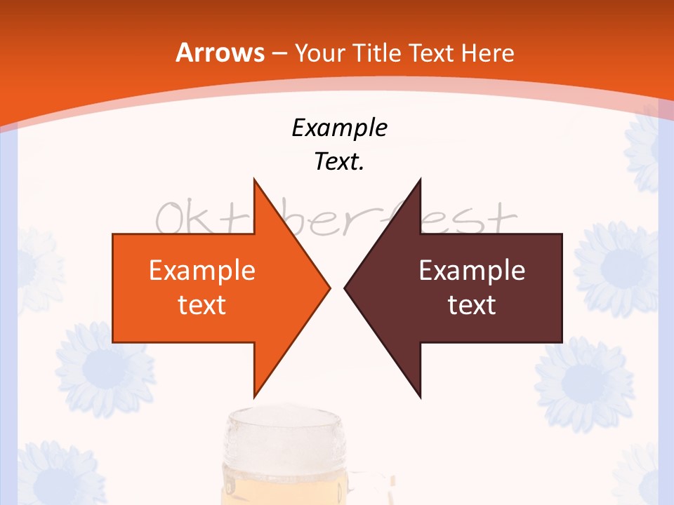 Volksfest Oktober Fahne PowerPoint Template