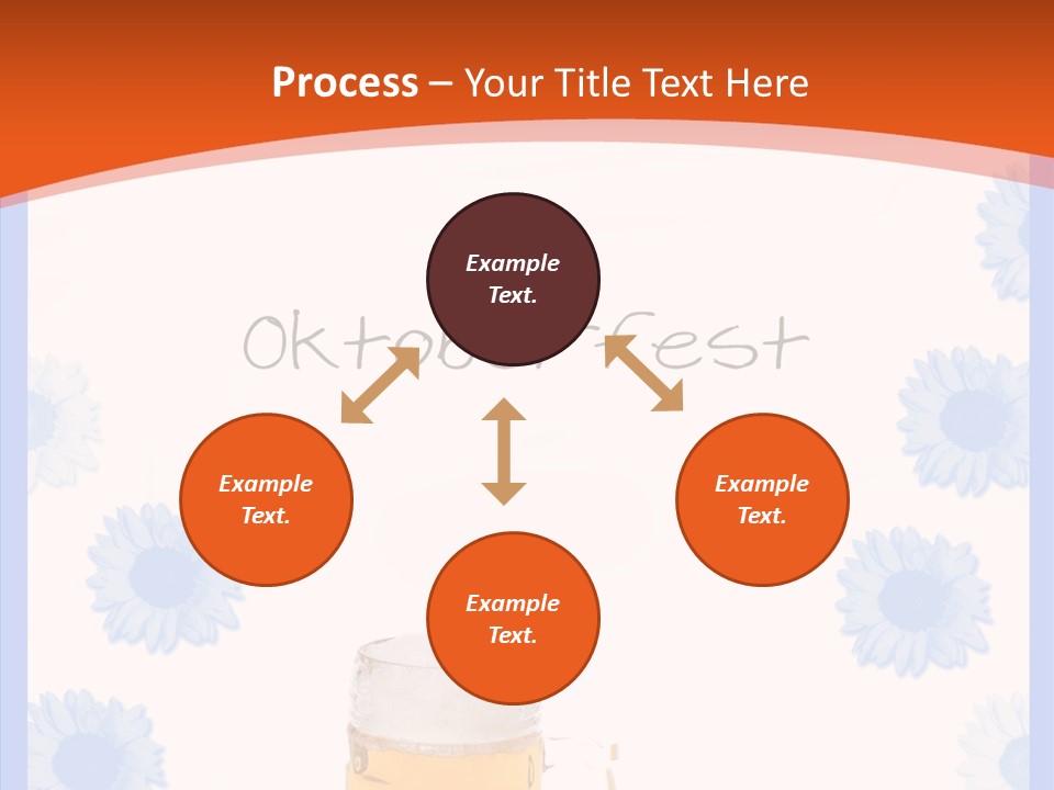 Volksfest Oktober Fahne PowerPoint Template