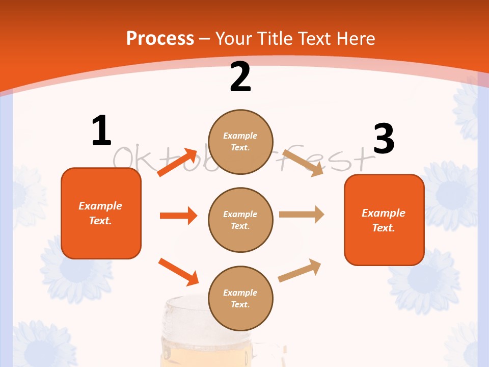 Volksfest Oktober Fahne PowerPoint Template