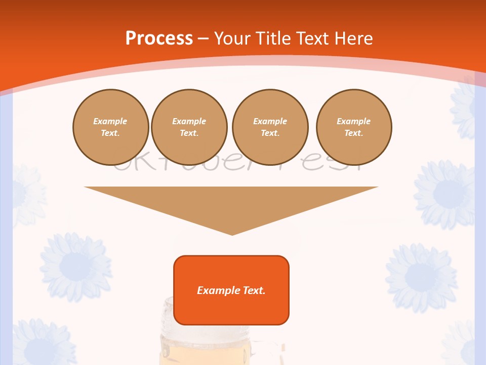 Volksfest Oktober Fahne PowerPoint Template