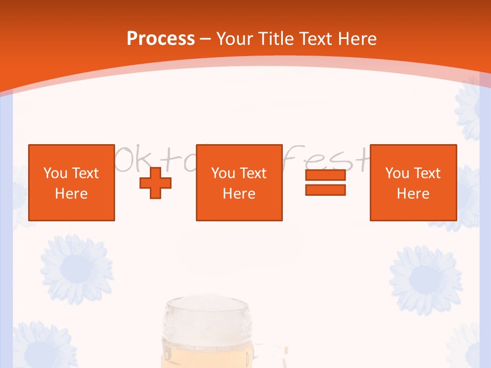 Volksfest Oktober Fahne PowerPoint Template