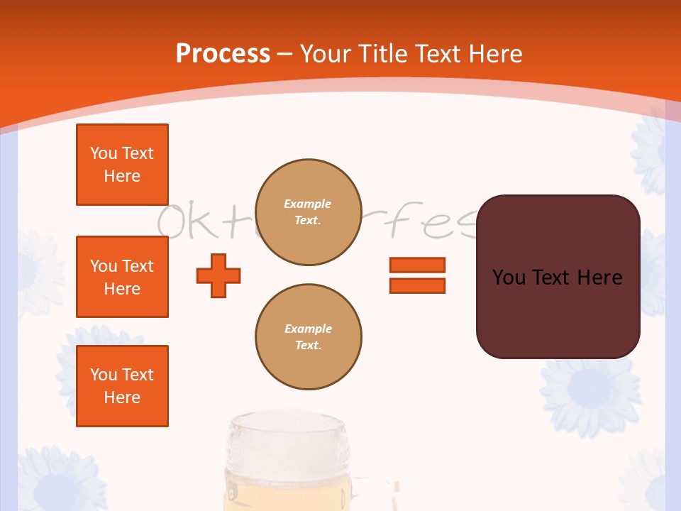 Volksfest Oktober Fahne PowerPoint Template