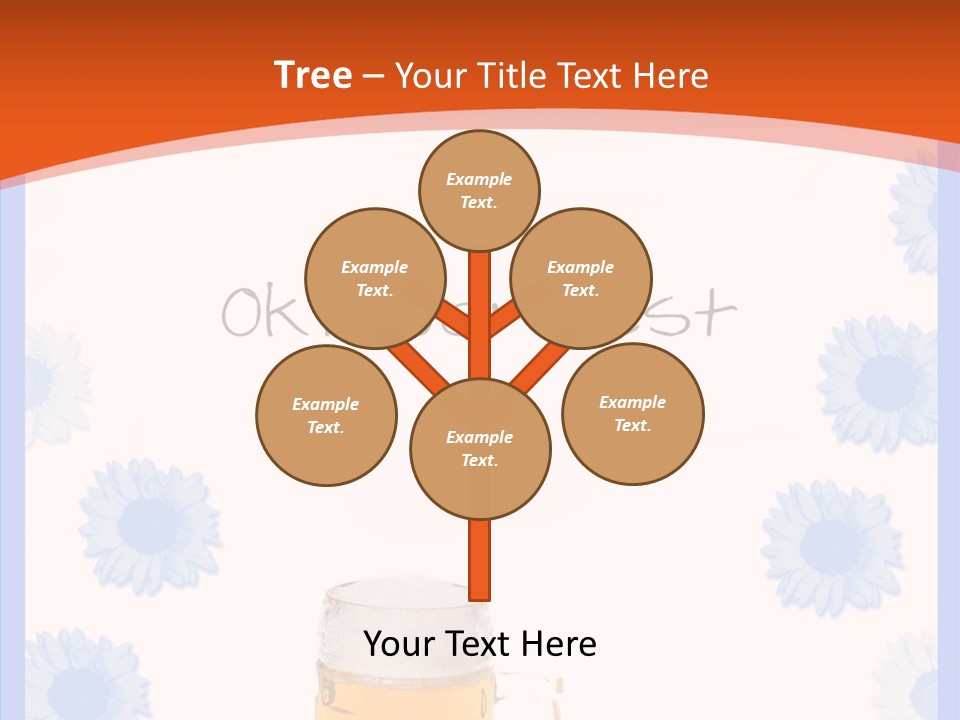 Volksfest Oktober Fahne PowerPoint Template