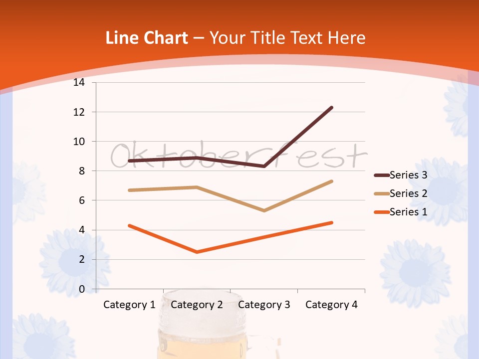 Volksfest Oktober Fahne PowerPoint Template