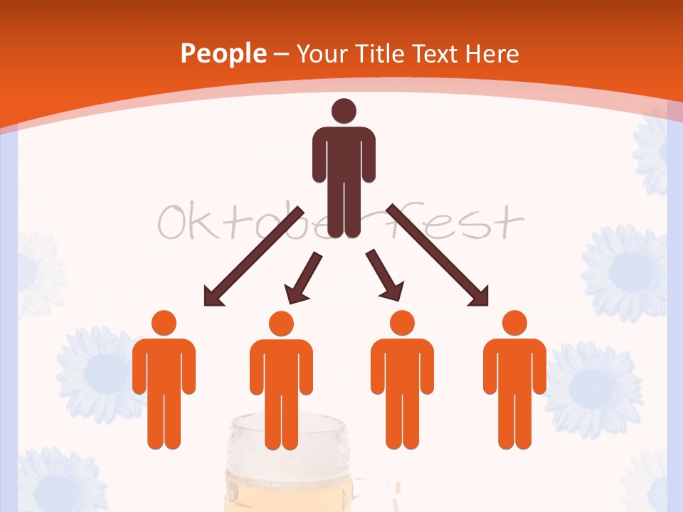 Volksfest Oktober Fahne PowerPoint Template