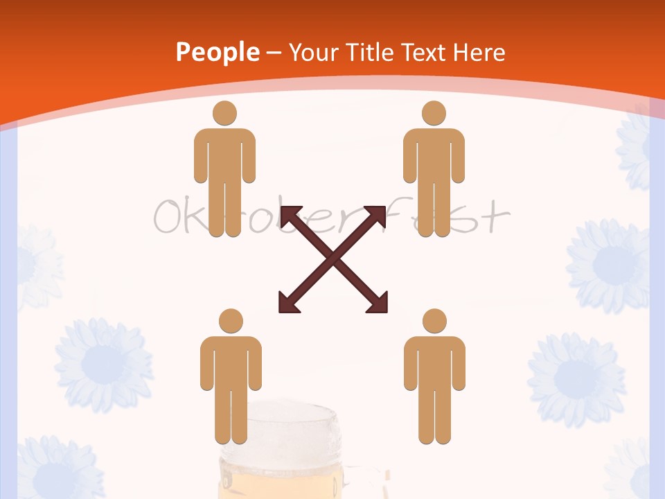 Volksfest Oktober Fahne PowerPoint Template