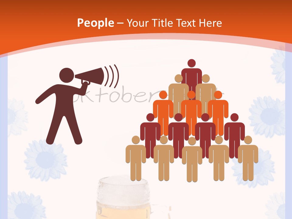 Volksfest Oktober Fahne PowerPoint Template