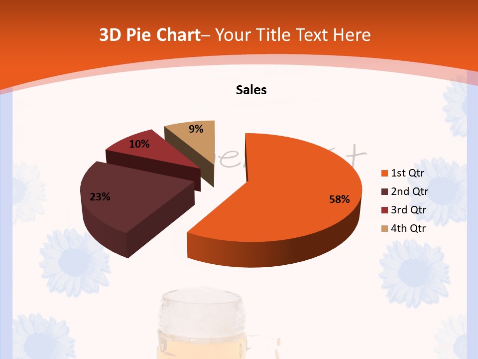 Volksfest Oktober Fahne PowerPoint Template