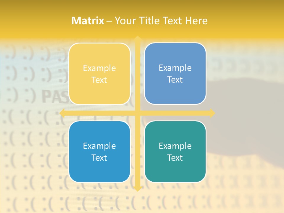 Identity Security Macro PowerPoint Template